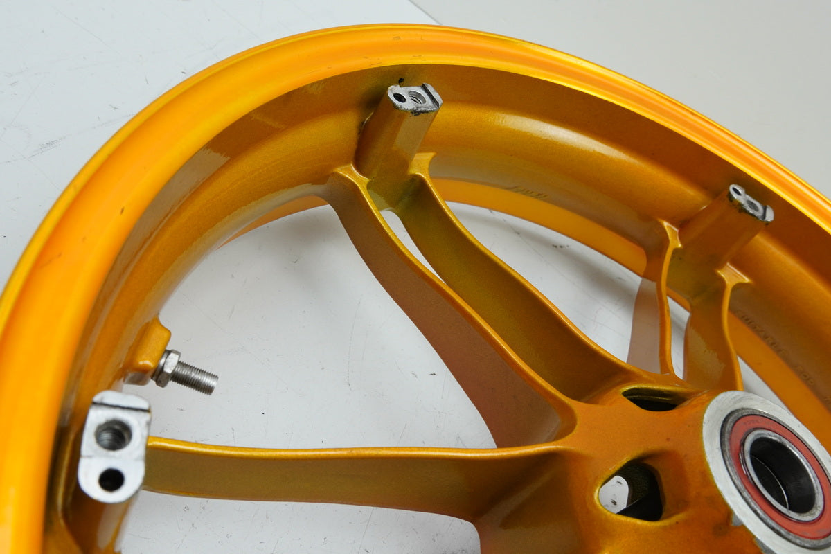 BUELL XB12S XB1 Lightning Llanta delantera Rueda oro J17 x 3.50 sin accidentes