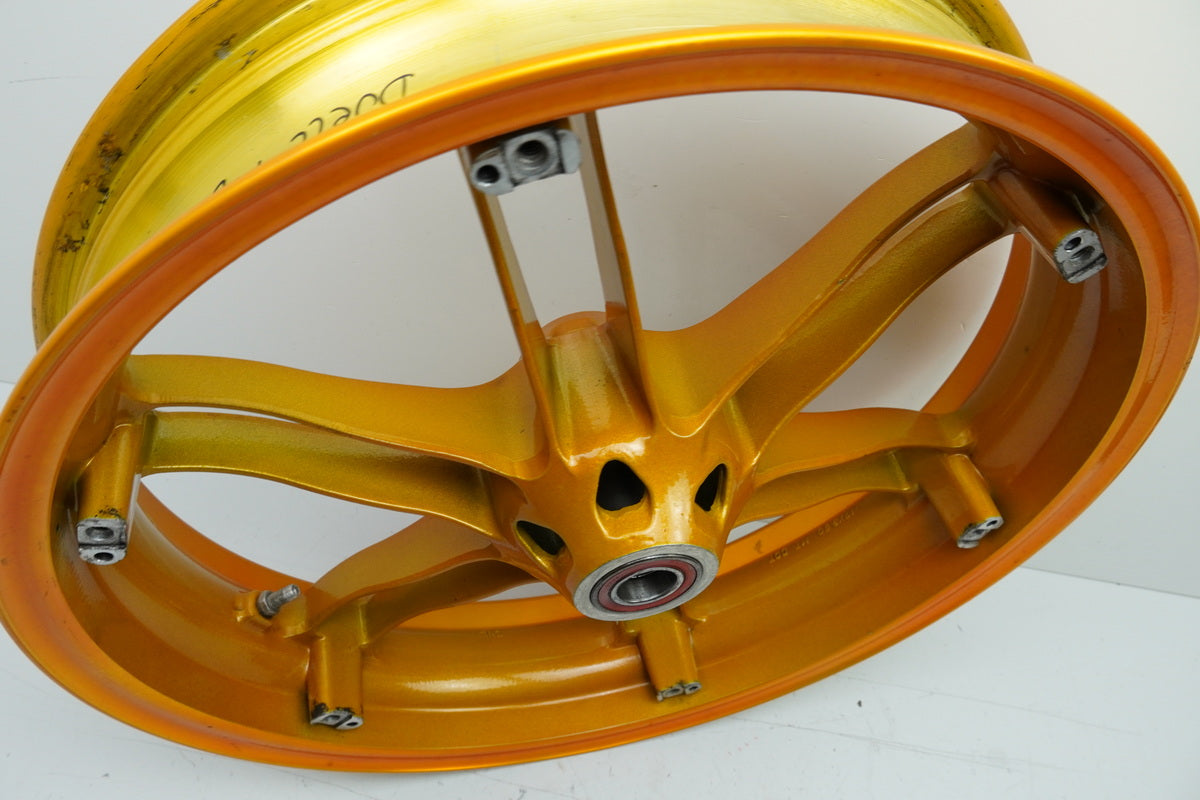 BUELL XB12S XB1 Lightning Llanta delantera Rueda oro J17 x 3.50 sin accidentes