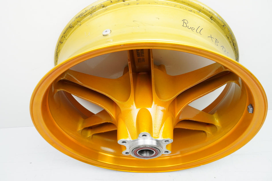 BUELL XB12S XB1 Lightning Llanta trasera Rueda dorada J17 x 5.50 sin accidentes