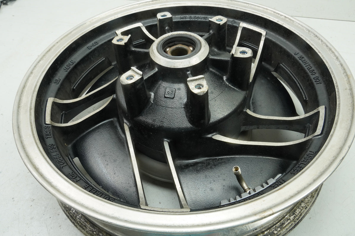 YAMAHA VMX-12 VMAX 1200 Llanta trasera Rueda trasera J 15 x MT 3.50 Llanta trasera R40