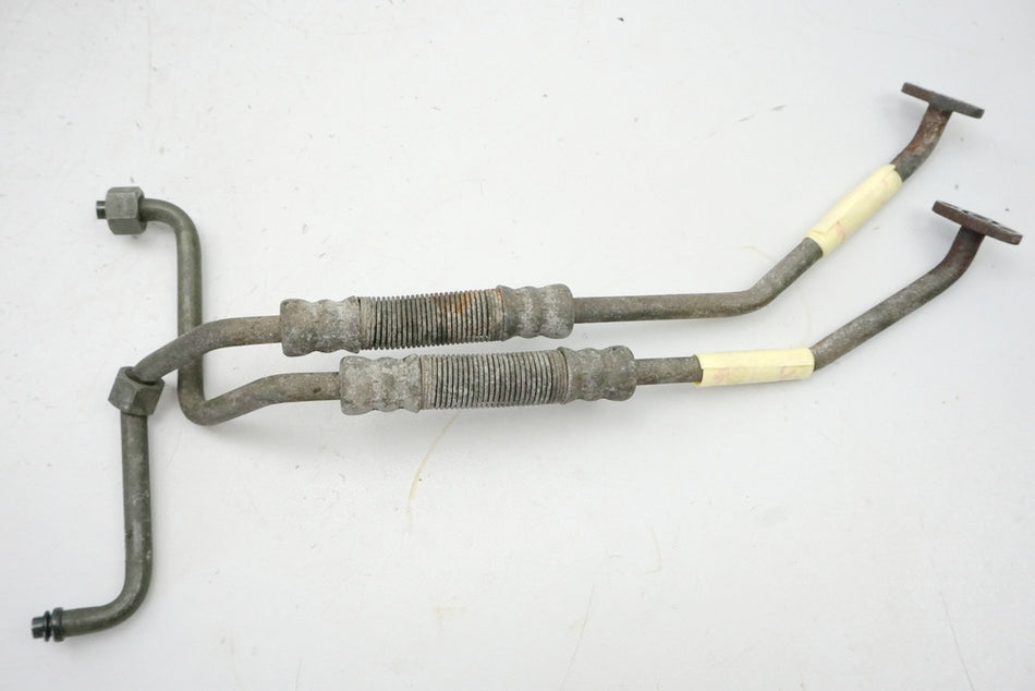 KAWASAKI ZR7 ZR750F Ölleitungen Ölschlauch Paar Ölleitung Oil Pipe für Ölkühler