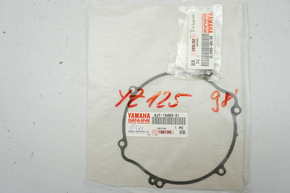 Yamaha Gasket Engine Cover Clutch Cover original 4JY-15463-01 YZ125 - NEW