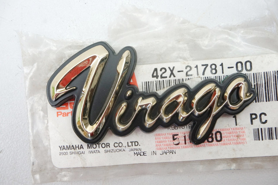 Yamaha Emblem für Seitendeckel Virago original 42X-21781-00 XV750 XV1000 - NEU