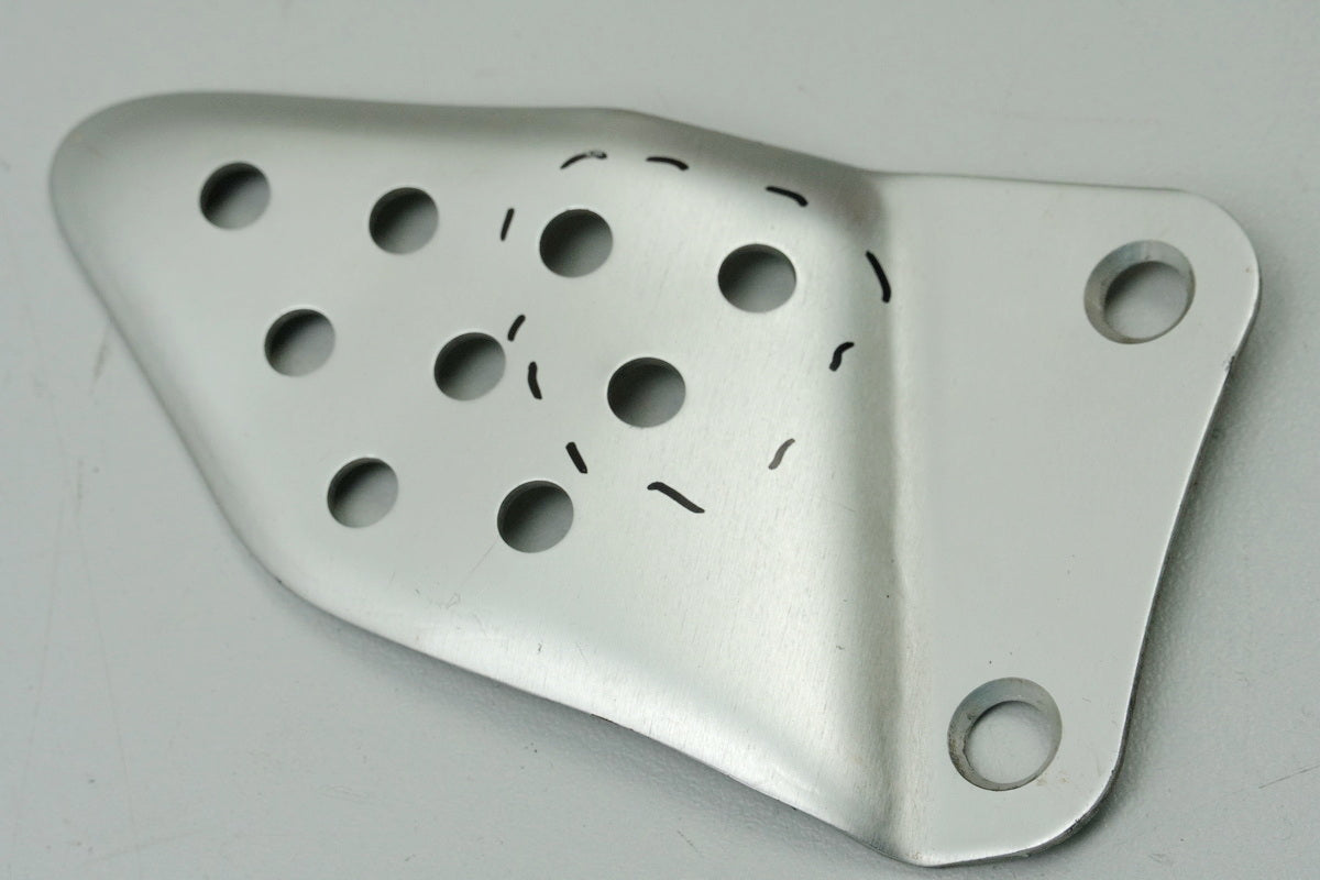 BUELL XB12S XB1 Lightning Protector de talón lado derecho del conductor