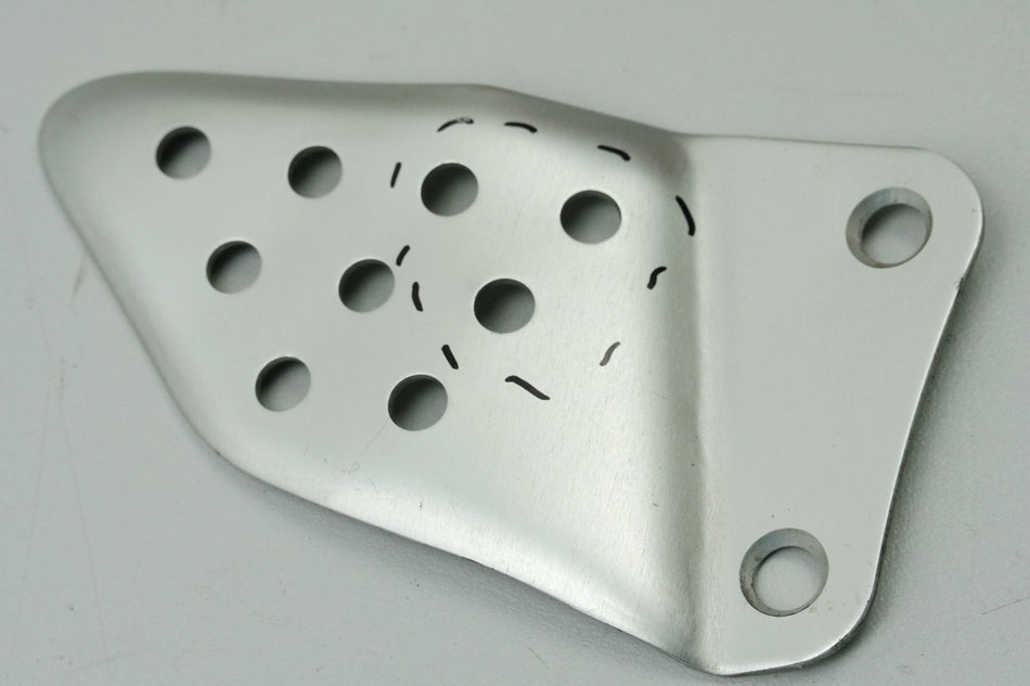 BUELL XB12S XB1 Lightning Protector de talón lado derecho del conductor