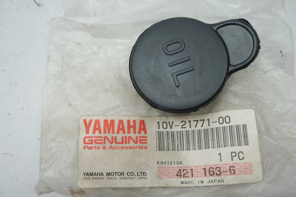Tapón depósito de aceite, tapa de depósito de aceite, Yamaha original 10V-21771-00 DT RD - NUEVO