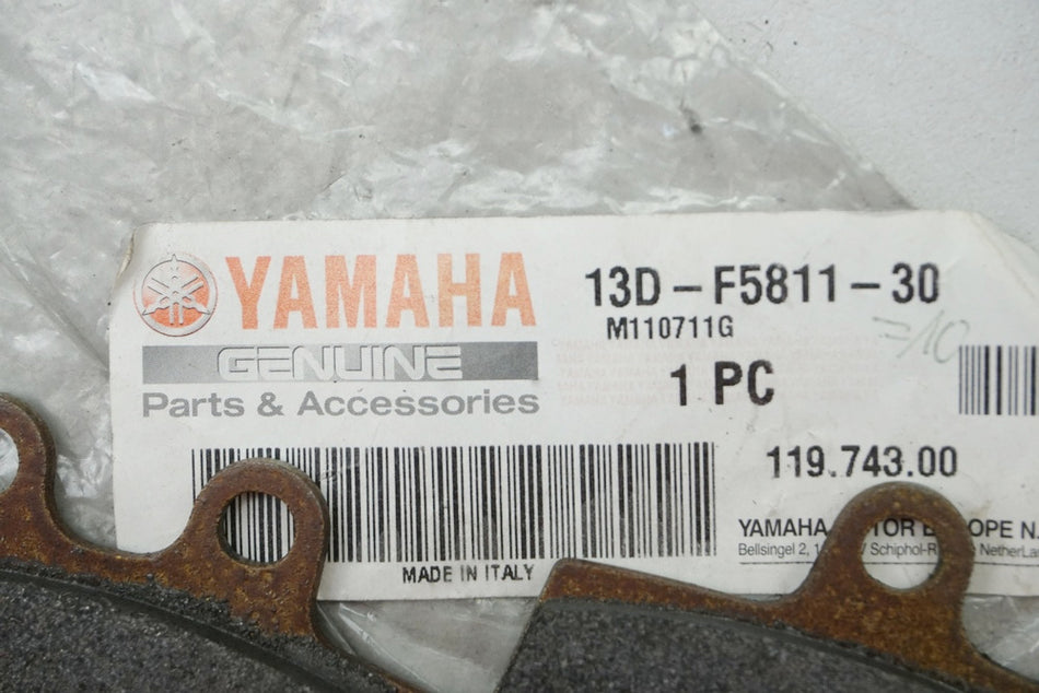 Yamaha Brake Pads, Front, Original 13D-F5811-30 DT XT - NEW