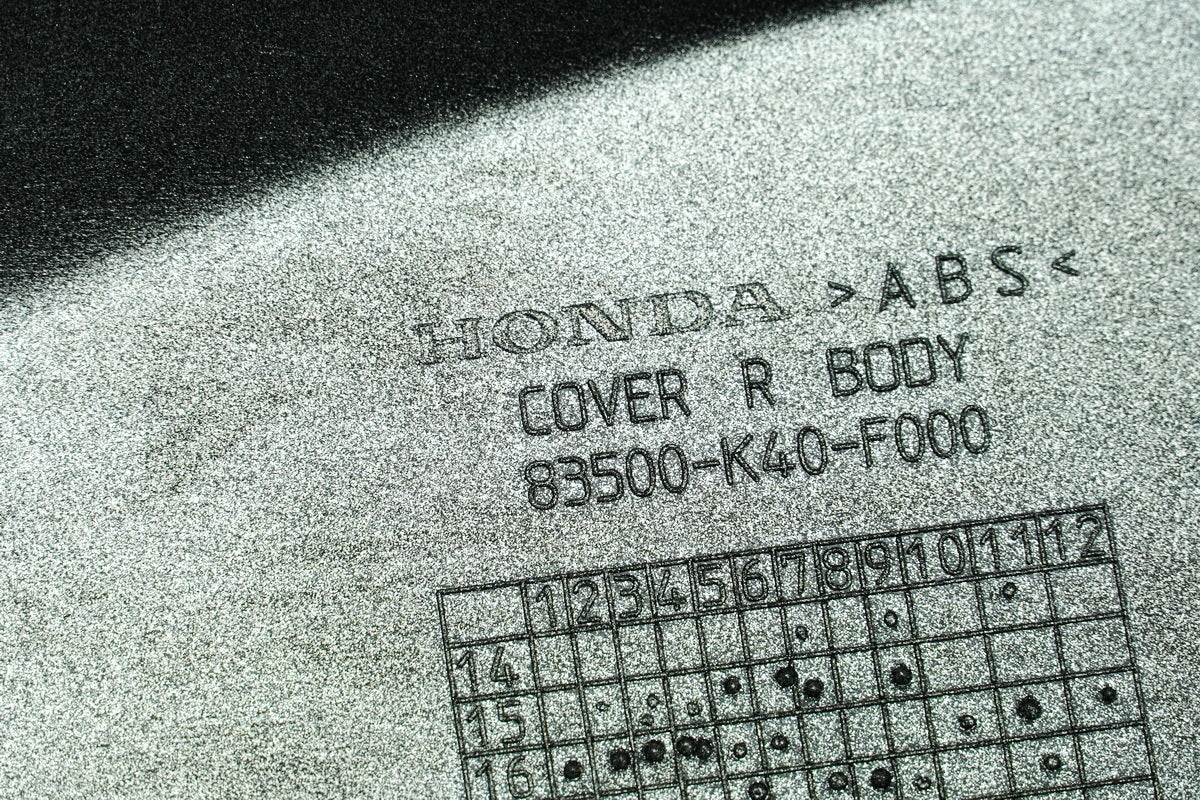 Honda NSS 125 AD JF69 Forza Carenado trasero derecho Cubierta lateral Tapa