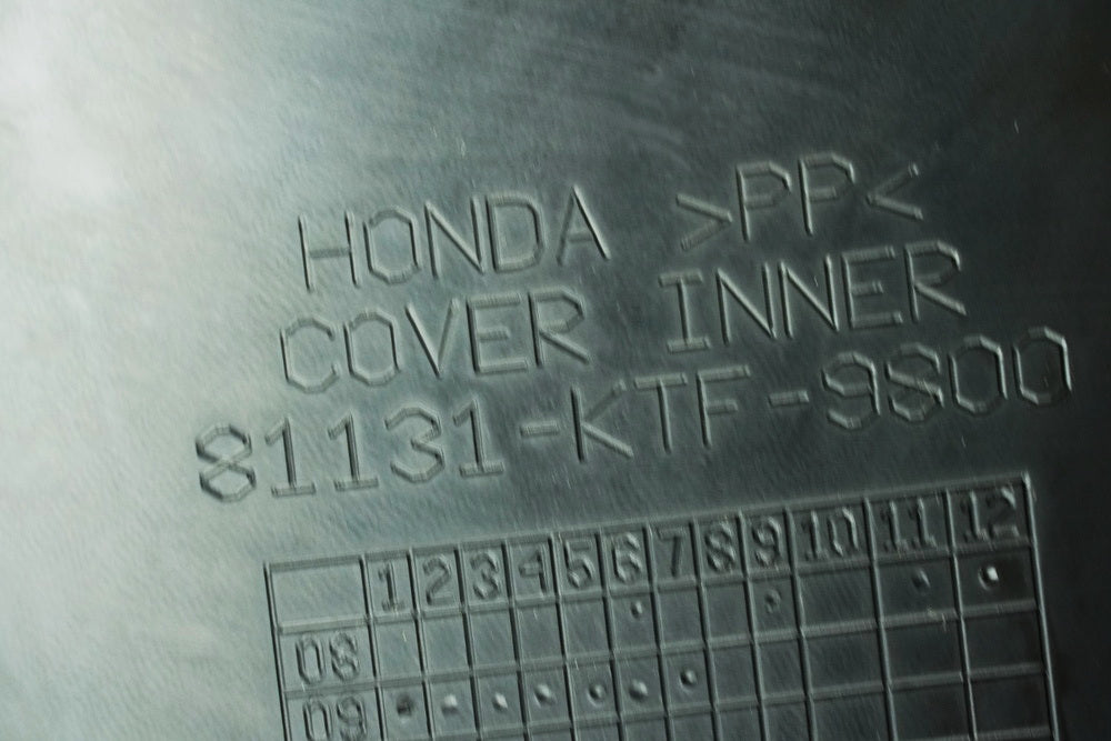 HONDA SH 125 JF23 Verkleidung Fußraum Abdeckung Deckel innen Blende Beinschild