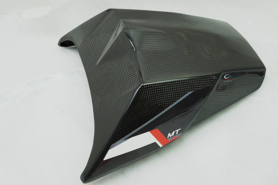 YAMAHA MT09 Sitzbankabdeckung Carbon Carbonin Höcker Sitzkeil Abdeckung Sitzbank