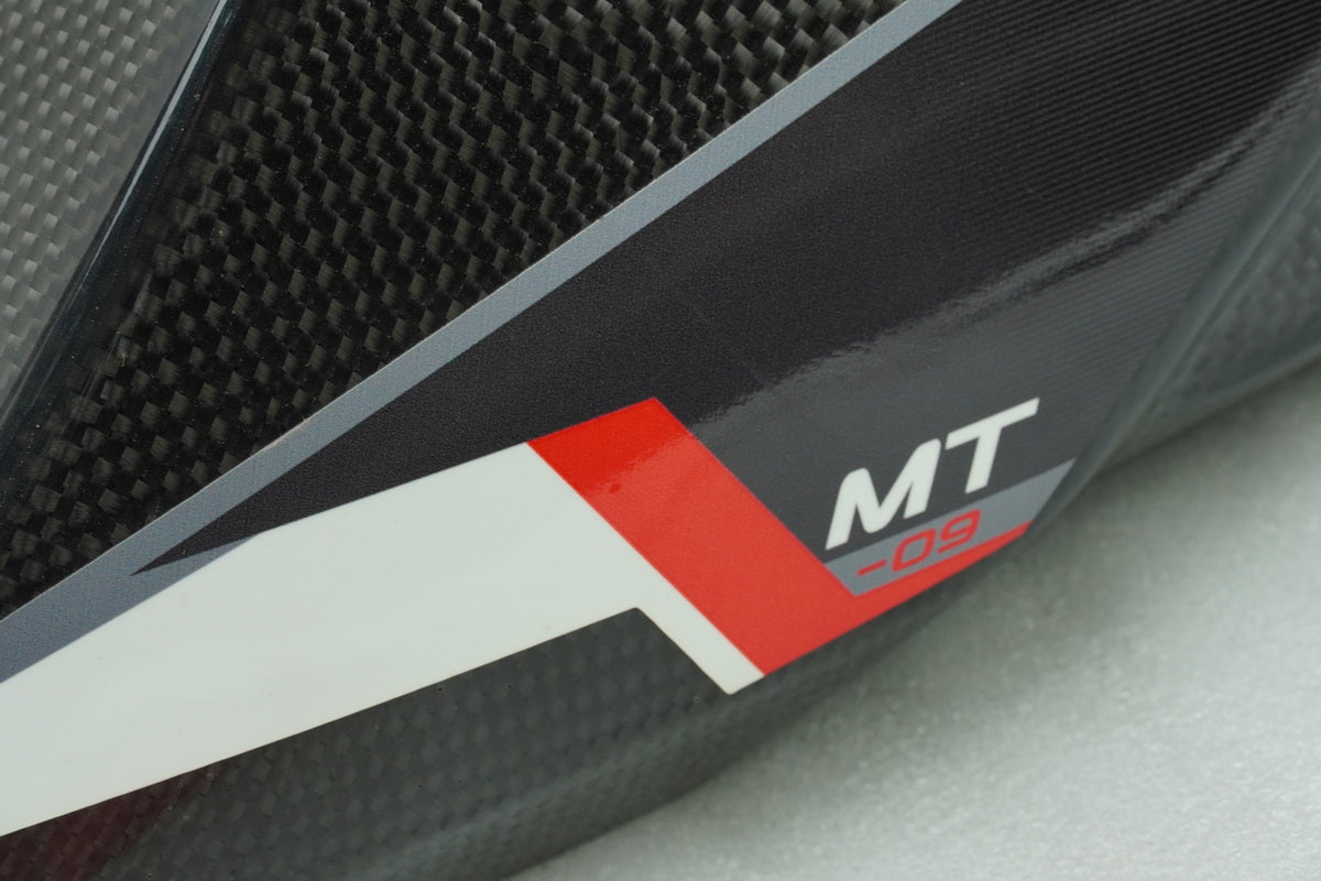 YAMAHA MT09 Sitzbankabdeckung Carbon Carbonin Höcker Sitzkeil Abdeckung Sitzbank