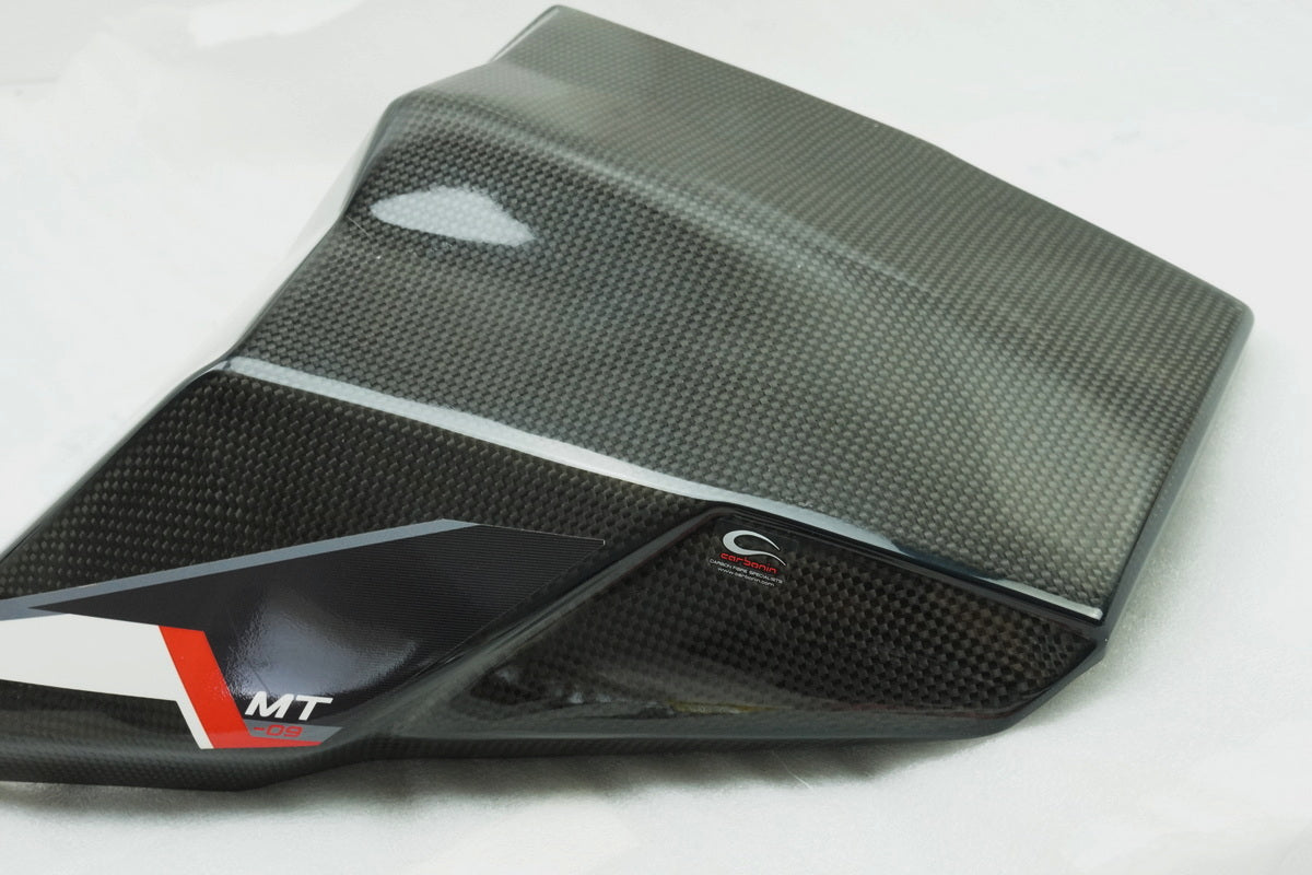 YAMAHA MT09 Sitzbankabdeckung Carbon Carbonin Höcker Sitzkeil Abdeckung Sitzbank