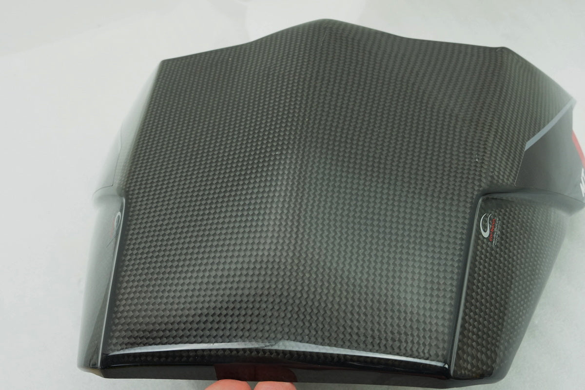 YAMAHA MT09 Sitzbankabdeckung Carbon Carbonin Höcker Sitzkeil Abdeckung Sitzbank
