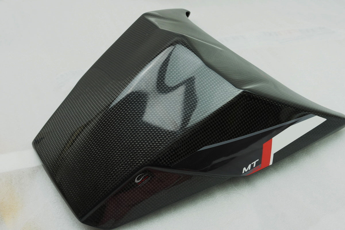 YAMAHA MT09 Sitzbankabdeckung Carbon Carbonin Höcker Sitzkeil Abdeckung Sitzbank