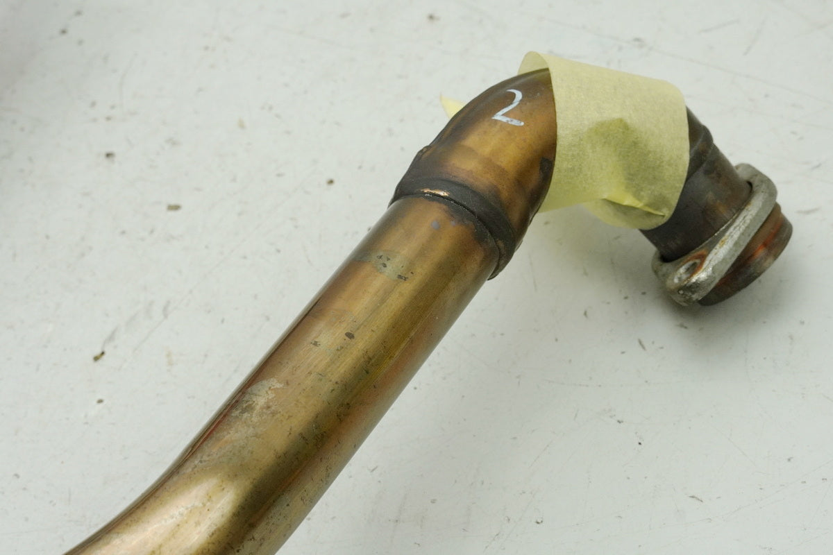 HONDA NTV 650 RC33 REVERE Rear Exhaust Manifold Exhaust Pipe Header Pipe Muffler