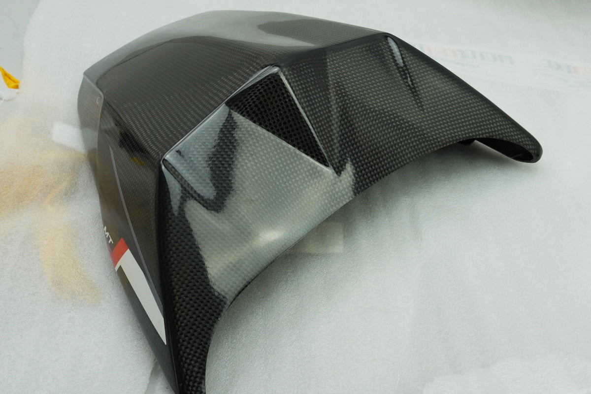 YAMAHA MT09 Sitzbankabdeckung Carbon Carbonin Höcker Sitzkeil Abdeckung Sitzbank