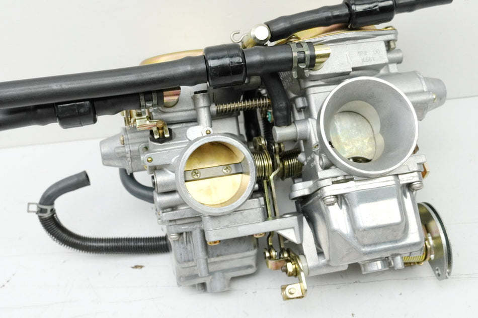 YAMAHA XV 750 4PW VIRAGO Vergaser Mikuni ultraschallgereinigt Gasschieber