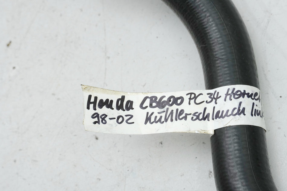 Honda CB 600 PC34 PC36 Hornet Manguera radiador inferior izquierda --> Bomba de agua