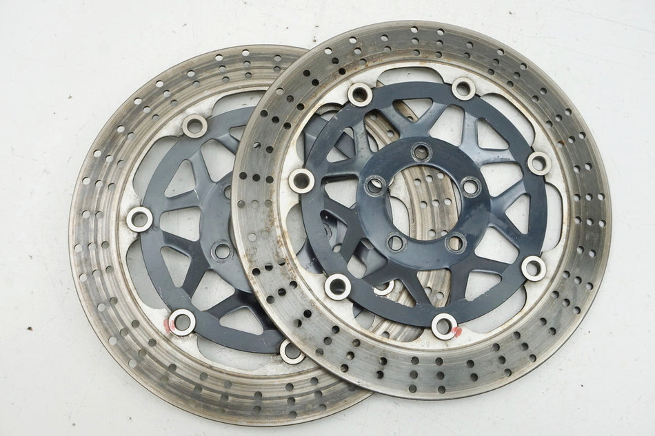KAWASAKI ZX-6R ZX600F Discos de freno delanteros par 95-97
