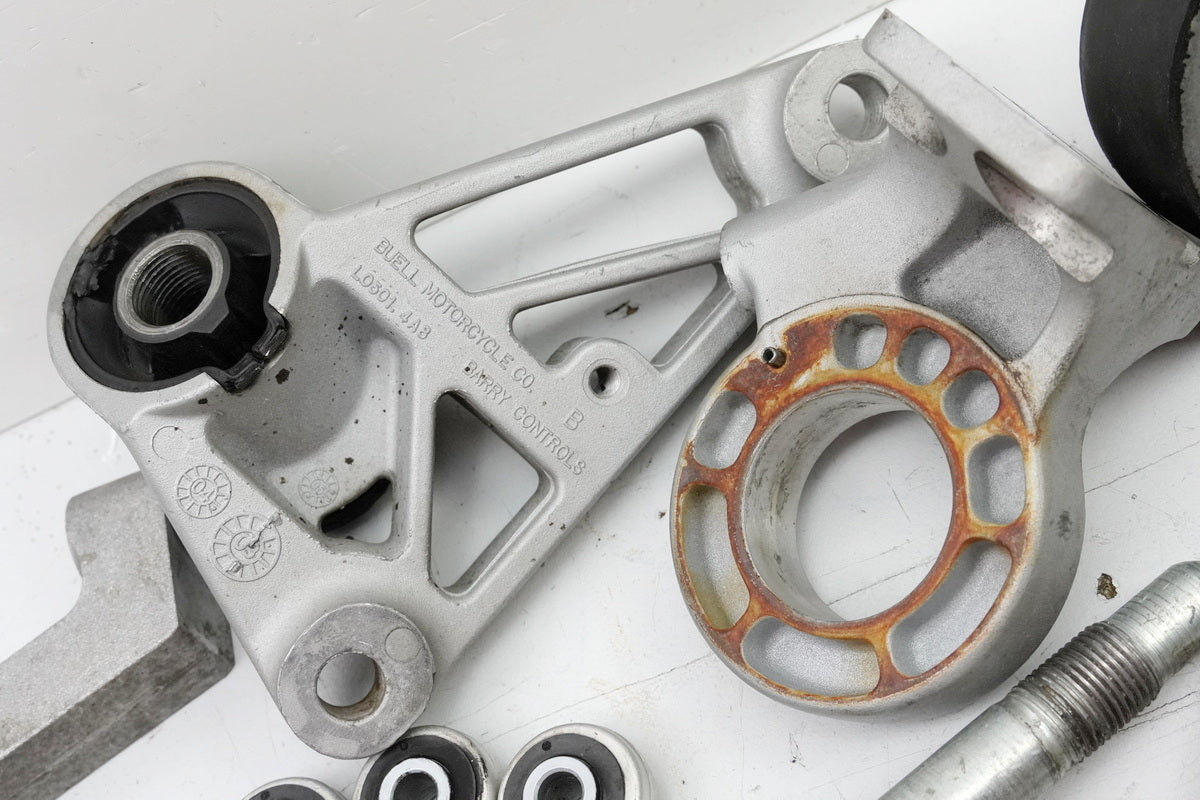 BUELL XB12S XB1 Lightning Soporte Motor Tornillos Goma Tornillos Soporte de Motor