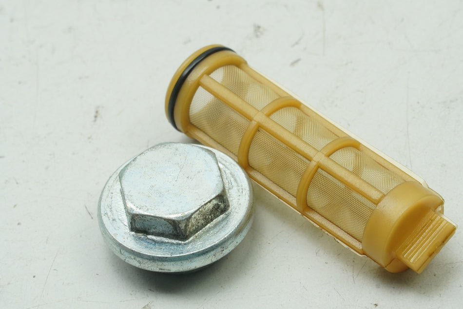 APRILIA RS 125 RS4 ZD4TW Tapa filtro de aceite Tornillo del filtro de aceite Rejilla