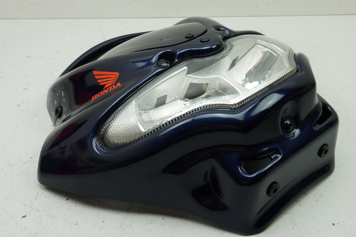 HONDA NTV 650 RC33 REVERE Carenado delantero Faro Máscara de faro Cúpula Cubierta