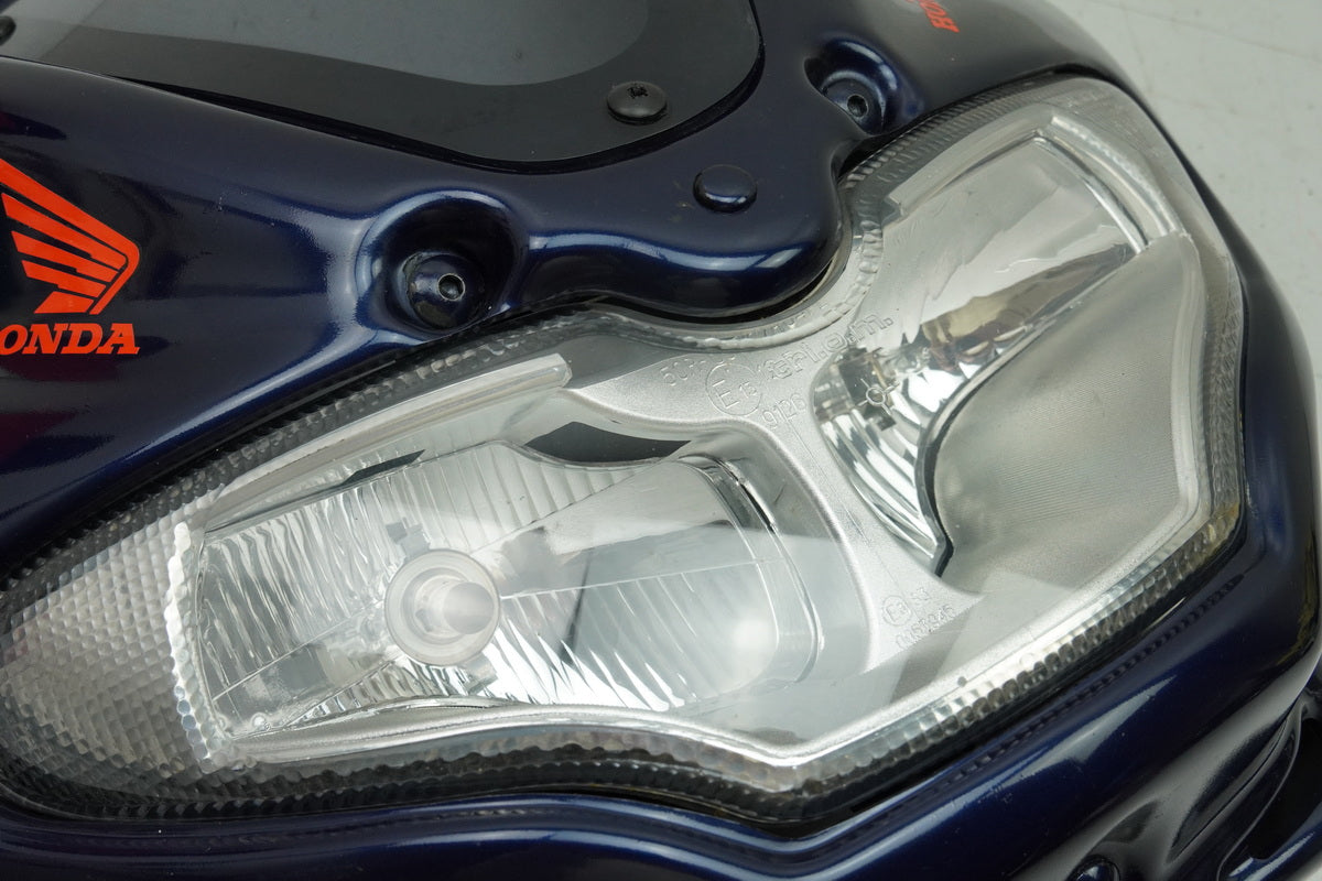 HONDA NTV 650 RC33 REVERE Carenado delantero Faro Máscara de faro Cúpula Cubierta
