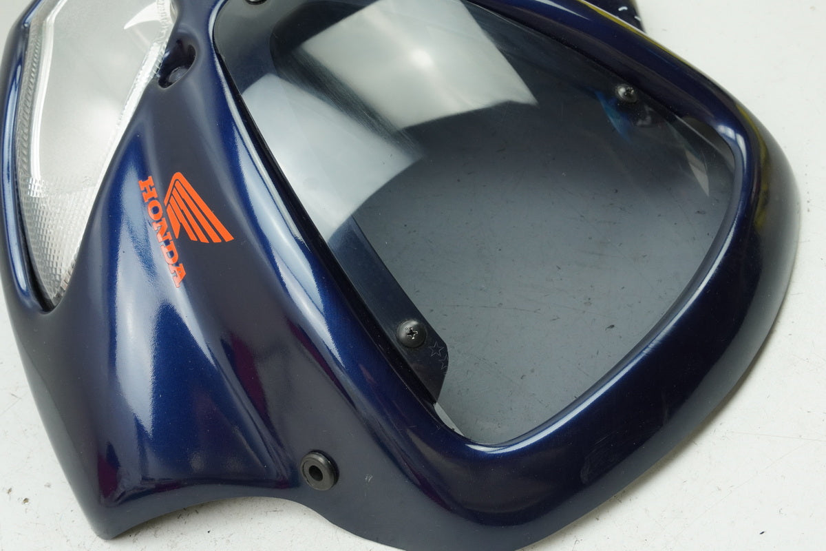 HONDA NTV 650 RC33 REVERE Carenado delantero Faro Máscara de faro Cúpula Cubierta
