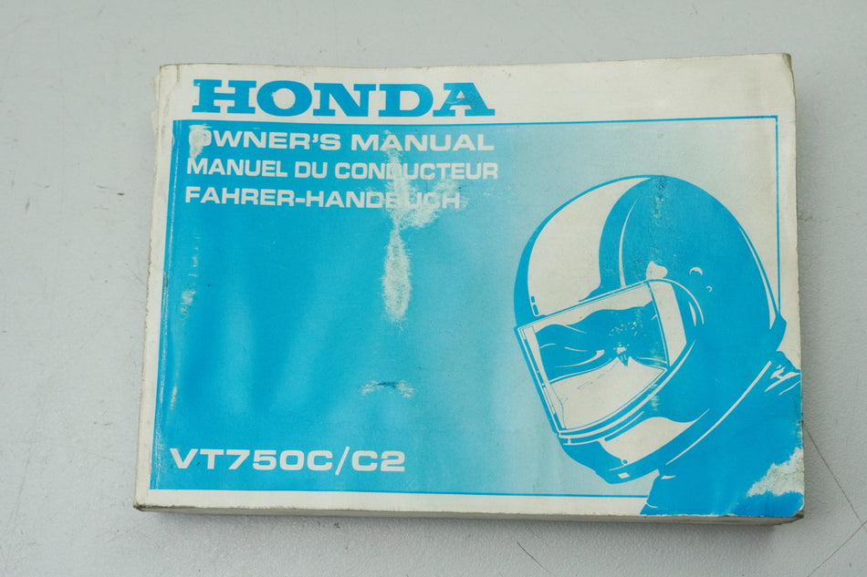 HONDA VT 750 C2 SHADOW RC44 Manual del Conductor Manual de Instrucciones