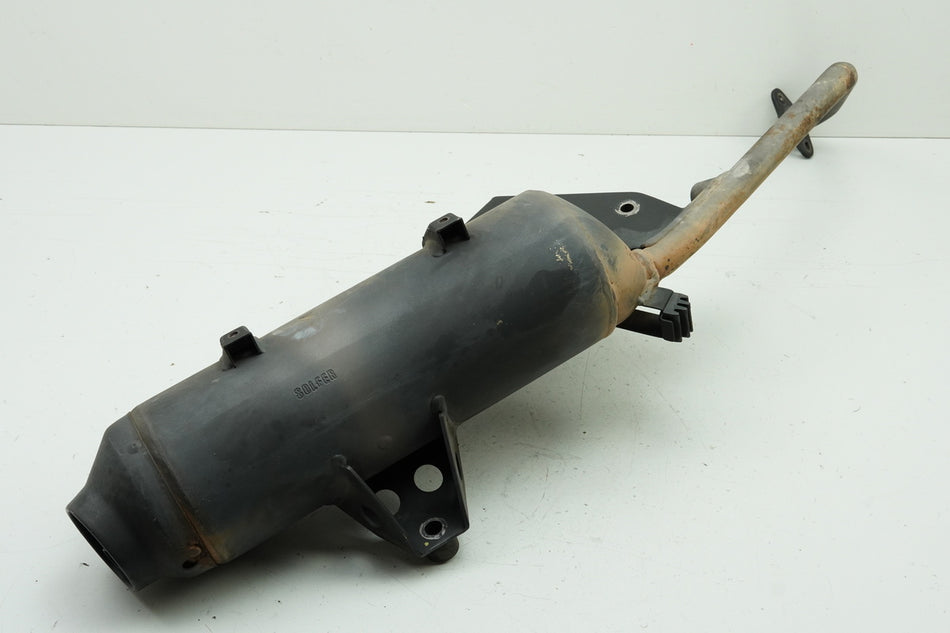 HONDA SH 125 JF23 Silenciador de escape colector de escape sistema de escape original