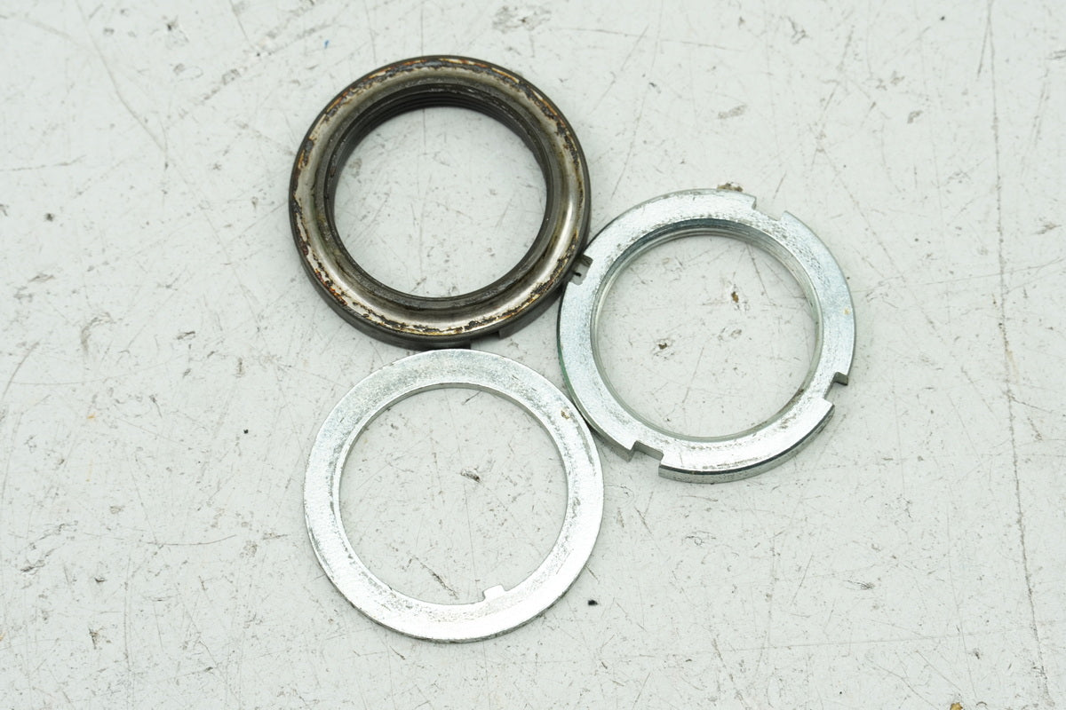 VESPA LX 50 2 ZAPC38101 Tuerca de seguridad cabeza de dirección anillo roscado tubo de dirección