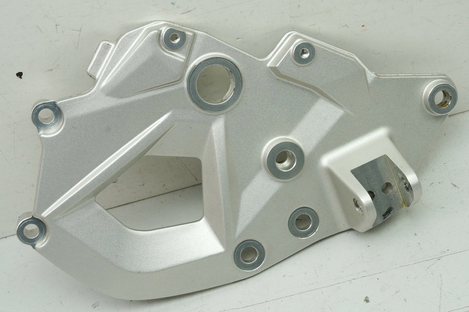 BMW F 850 GS 750 800 900 K80 K81 Fußrastenplatte Fahrer links Halter Fußraste