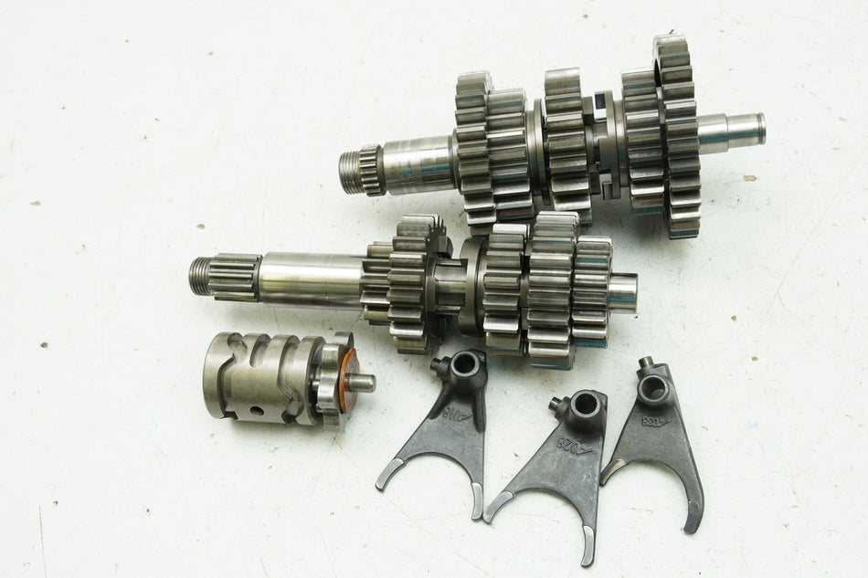 BMW F 650 GS E650G R13 Caja de cambios Eje de transmisión Engranaje Tambor selector Horquillas selectoras