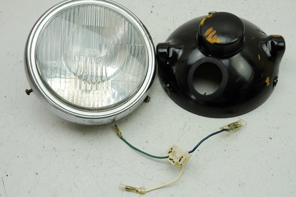 HONDA CB 250 G CB250G Faro Lámpara Carcasa Inserto Cristal Faro 74-77
