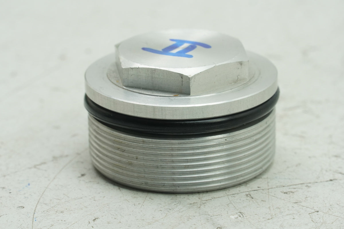 APRILIA RS 125 RS4 ZD4TW Gabel Verschluß Schraube II Stopfen für Standrohr Holm