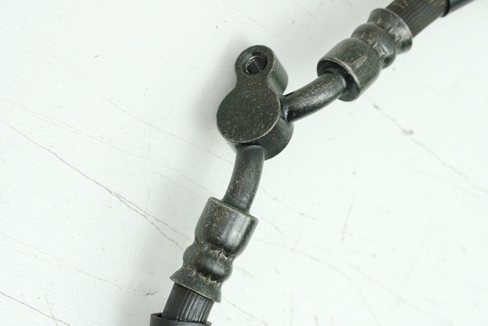 HONDA SH 125 JF23 Brake line Brake master cylinder right Brake distributor --> Front brake caliper