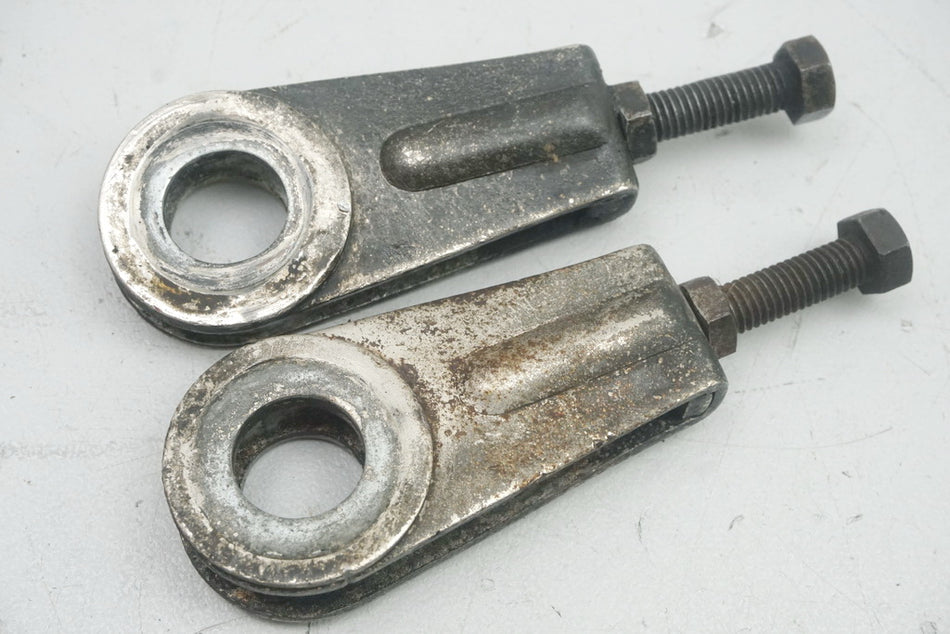 KAWASAKI Z 440 KZ 440 A D Kettenspanner links rechts (für Schwinge Felge)