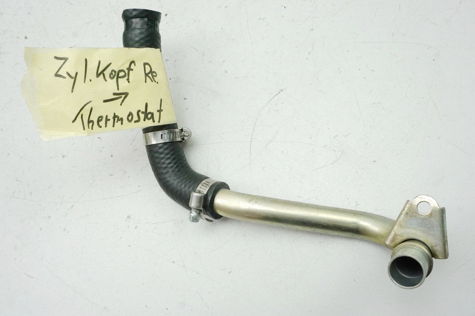 YAMAHA FZR 600 R 3HE Kühlerrohr Kühlerschlauch Thermostat --> Zylinderkopf rechts