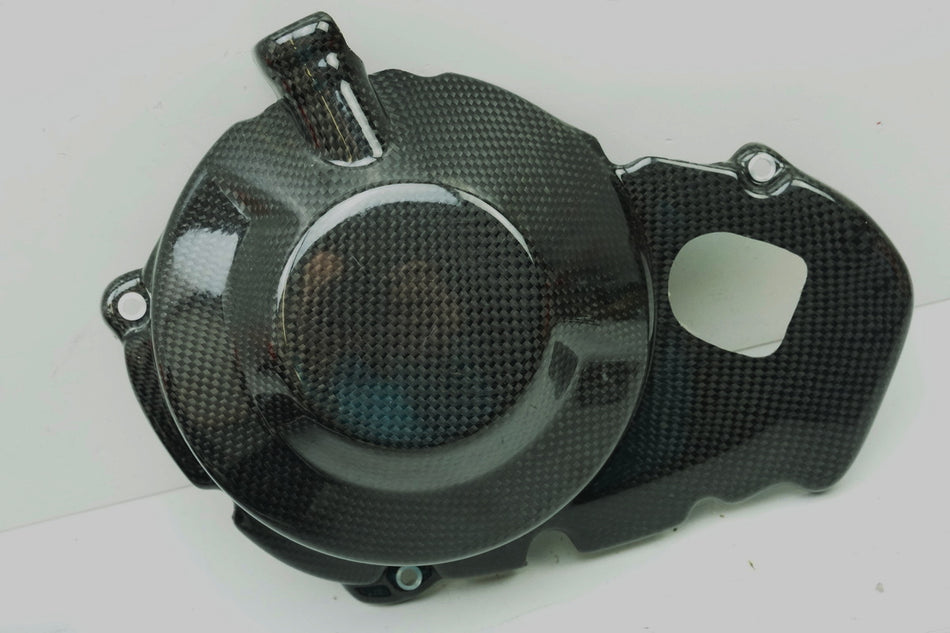YAMAHA MT09 RN29 Carbon Carbonin Cubierta de tapa de embrague del motor NUEVA CY15040