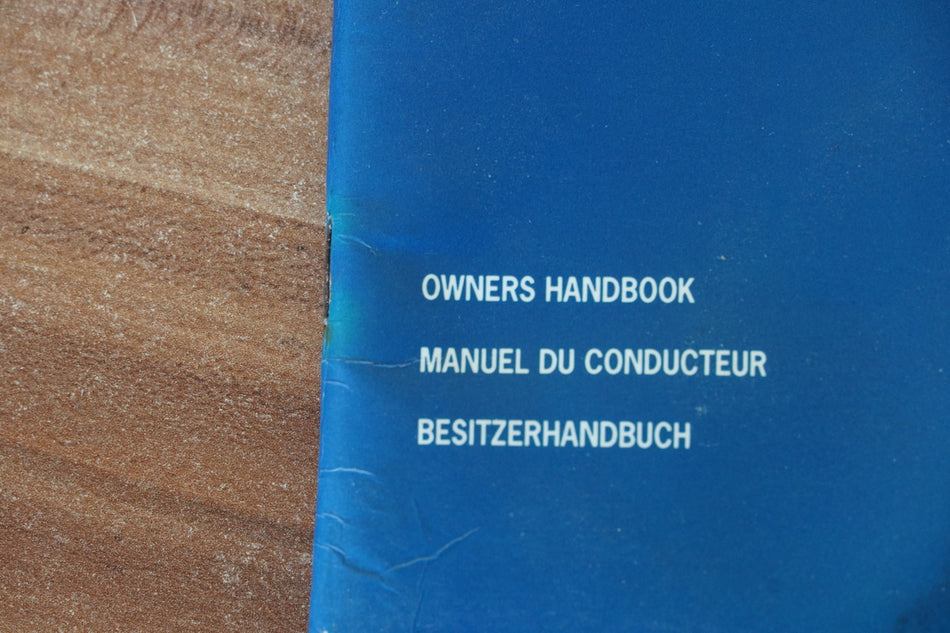 TRIUMPH DAYTONA 955 i T 595 N Besitzerhandbuch Betriebsanleitung Handbuch 02-06