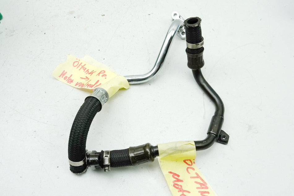 YAMAHA TDM 900 RN08 Oil Line Oil Tank to Engine Oil Hose Oil Pipes