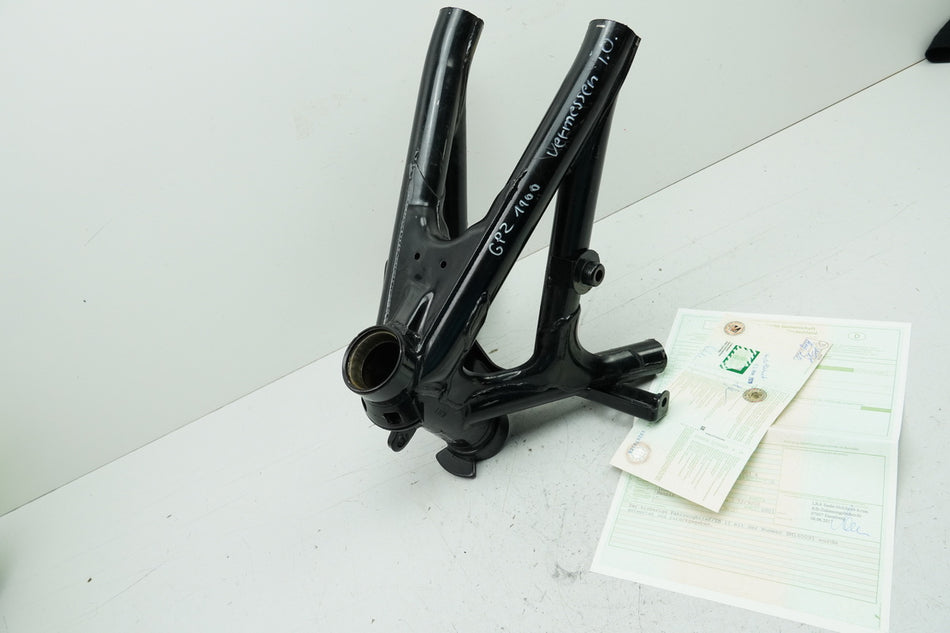 KAWASAKI GPZ 1100 ZXT10E Rahmen & Brief Rahmenkopf Dokumente Plakette Typenschild