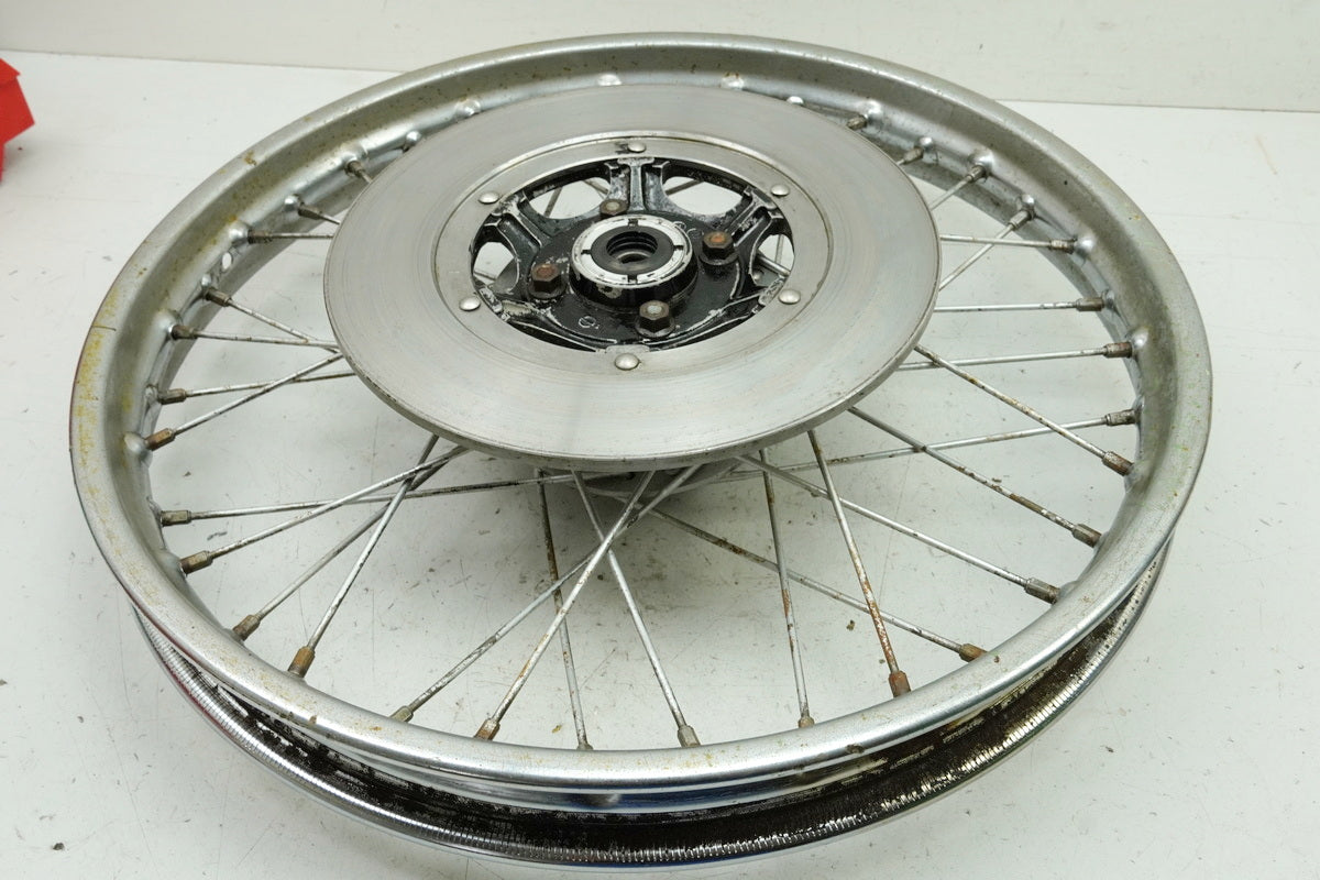 HONDA CB 250 G CB250G Felge vorn Vorderrad Bremsscheibe Vorderradfelge 74-77