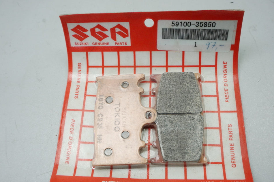 Suzuki Pastillas de freno originales 59100-35850 - NUEVO