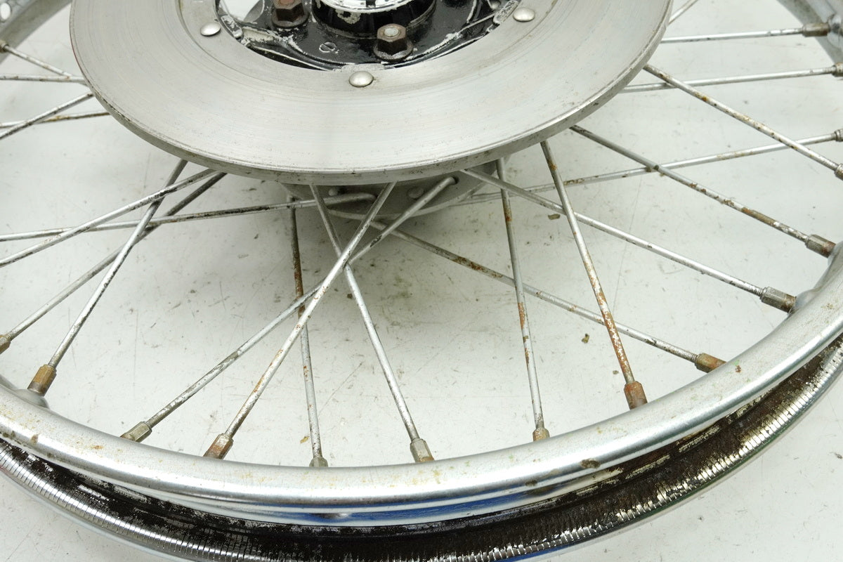 HONDA CB 250 G CB250G Felge vorn Vorderrad Bremsscheibe Vorderradfelge 74-77