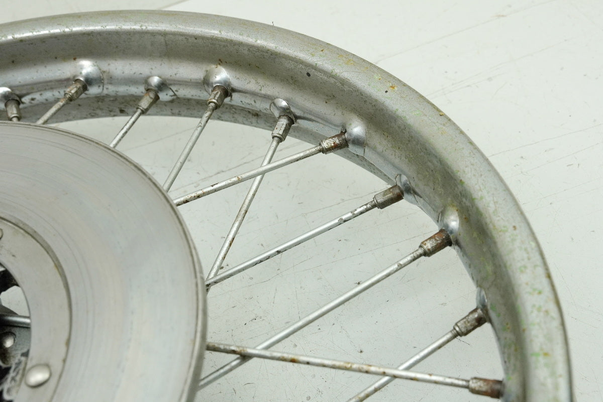 HONDA CB 250 G CB250G Felge vorn Vorderrad Bremsscheibe Vorderradfelge 74-77