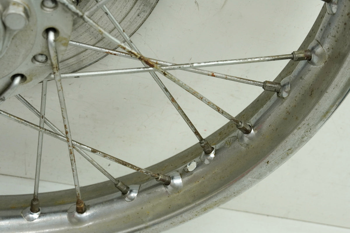 HONDA CB 250 G CB250G Felge vorn Vorderrad Bremsscheibe Vorderradfelge 74-77