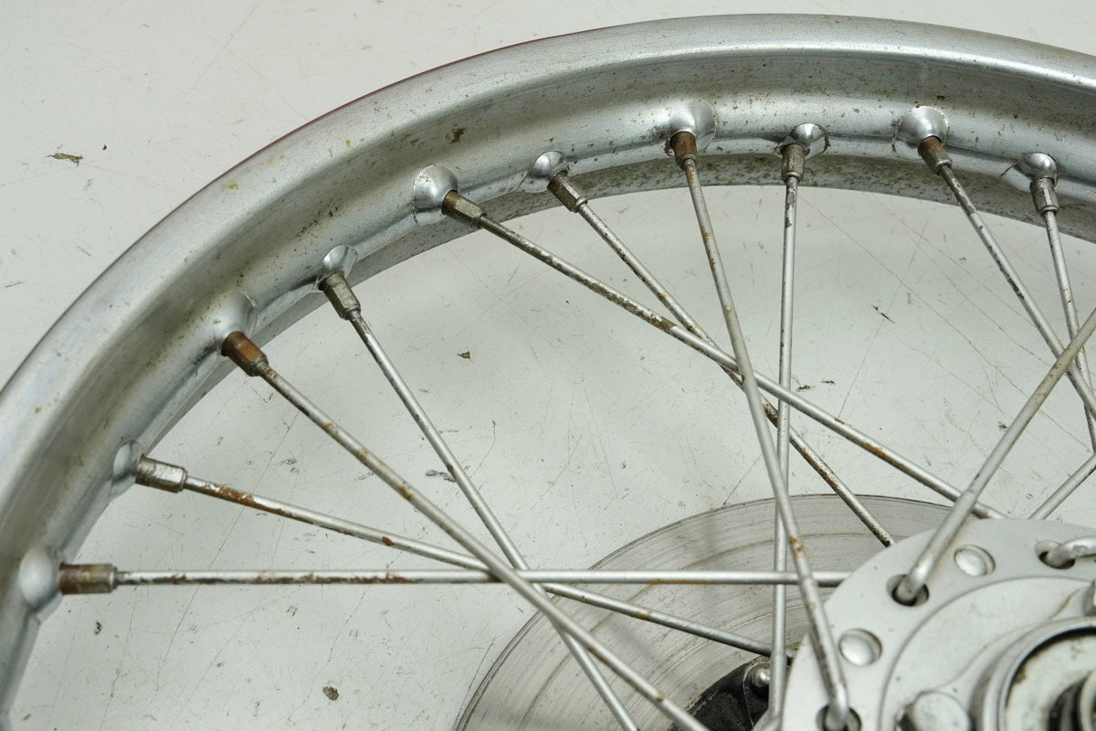 HONDA CB 250 G CB250G Felge vorn Vorderrad Bremsscheibe Vorderradfelge 74-77