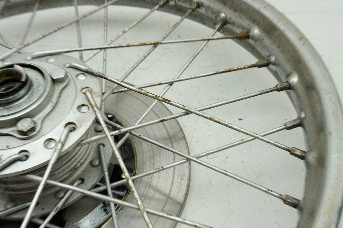HONDA CB 250 G CB250G Felge vorn Vorderrad Bremsscheibe Vorderradfelge 74-77