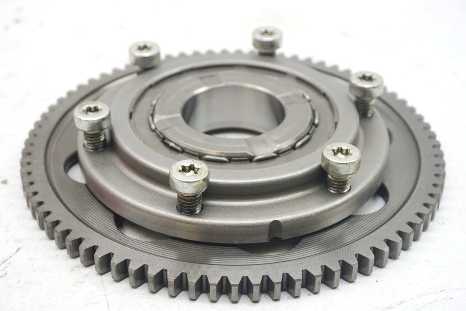 HONDA XL 600 PD06 TRANSALP RUEDA LIBRE DE ARRANQUE EMBRAGUE DE ARRANQUE ENGRANAJE RUEDA LIBRE